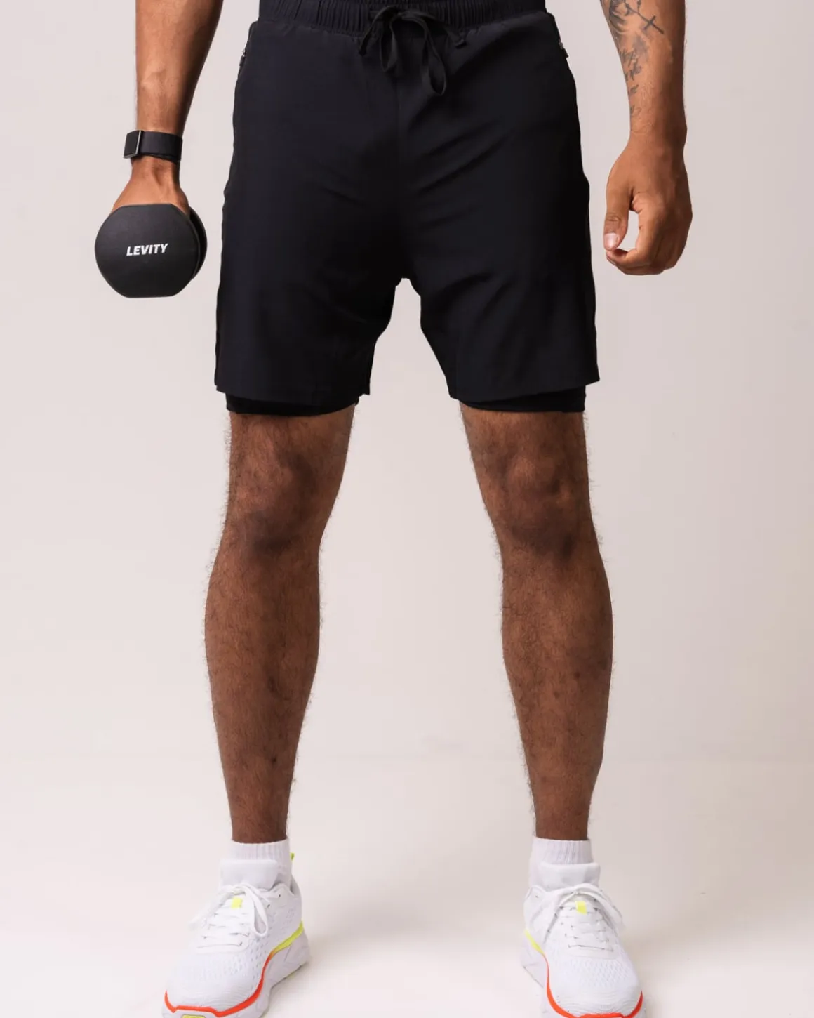 Mobility 2-1 Pocket Shorts M Black