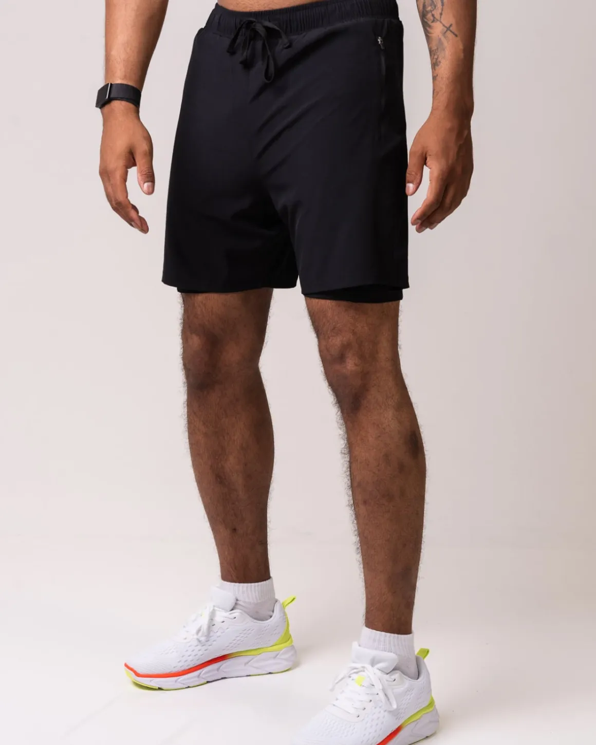 Mobility 2-1 Pocket Shorts M Black