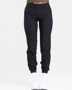 Momentum LS Green + Luna Pants Black SET