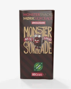 Monster Økologisk Fair Trade 85% Mørk Sjokolade 3x85g