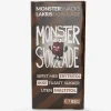 Monster Lavkarbo Belgisk Melkesjokolade m/Lakrisrot 85g