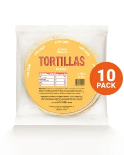 Monster Lavkarbo Tortillas 10-Pack (60 lefser)