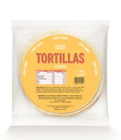 Monster Lavkarbo Tortillas 5-Pack (30 lefser)