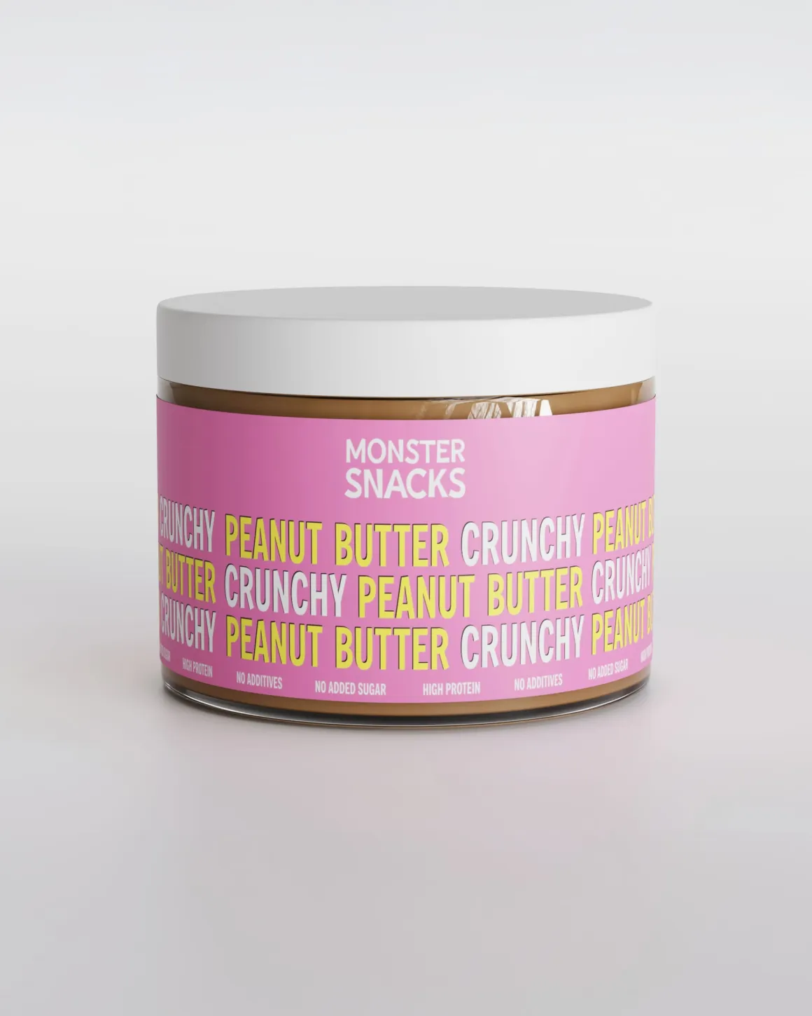 Monster Peanut Butter Crunchy 3x500g