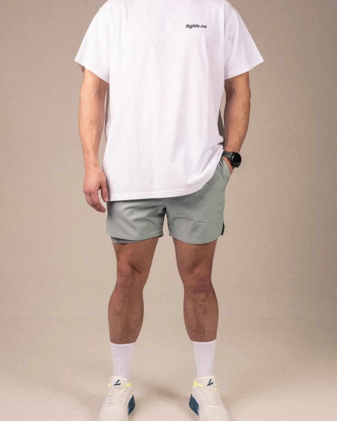 No Excuses T-shirt Unisex White + Black 2-PACK