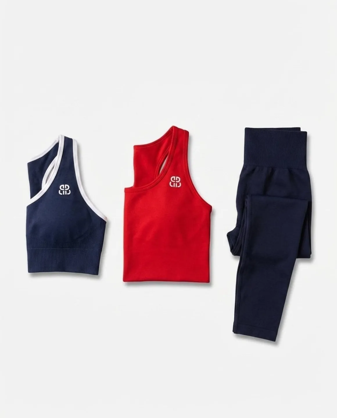 Norgepakke! Hyper Bra+Top+Tights Blue/Red