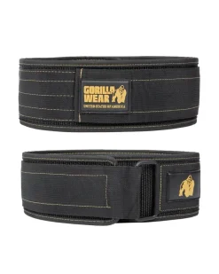 Nylon Lifting Belt 10cm Black/Gold