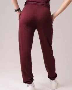 Off Duty Classic Sweatpants Burgundy
