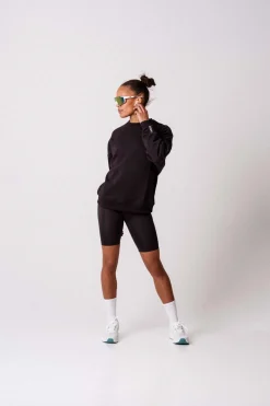 Off Duty Oversize Crewneck Black