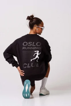 Off Duty Oversize Crewneck Black