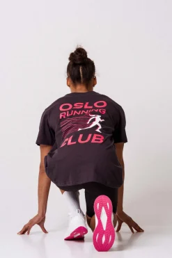 Off Duty Oversize T-shirt Black Charcoal