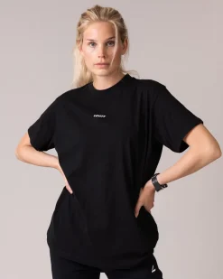 Off Duty Oversize T-shirt Black logo