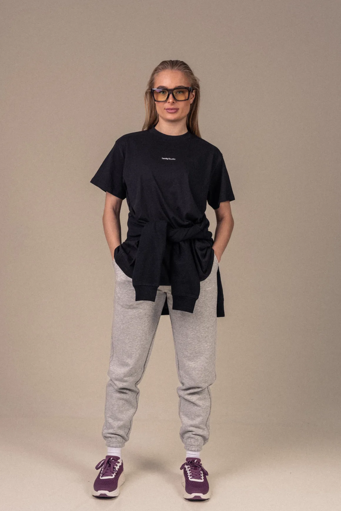 Off Duty Oversize T-shirt Black/Black