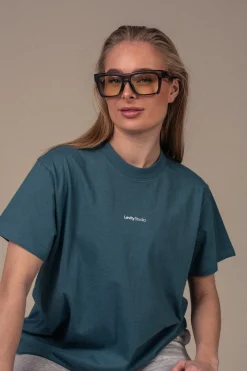 Off Duty Oversize T-shirt Green Hydro