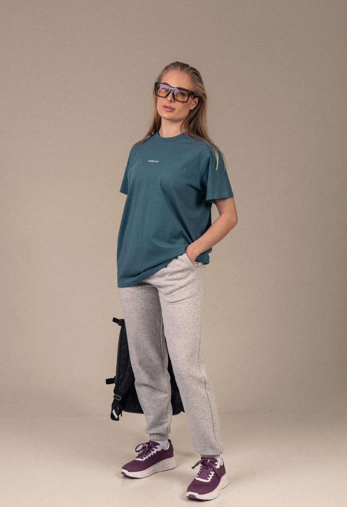 Off Duty Oversize T-shirt Green Hydro