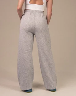 Off Duty Straight Sweatpants Grey Marl