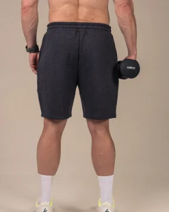 Off Duty Sweat Shorts M Dark Grey Marl