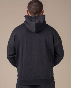 Off Duty Zip Hoodie M Dark Grey Marl