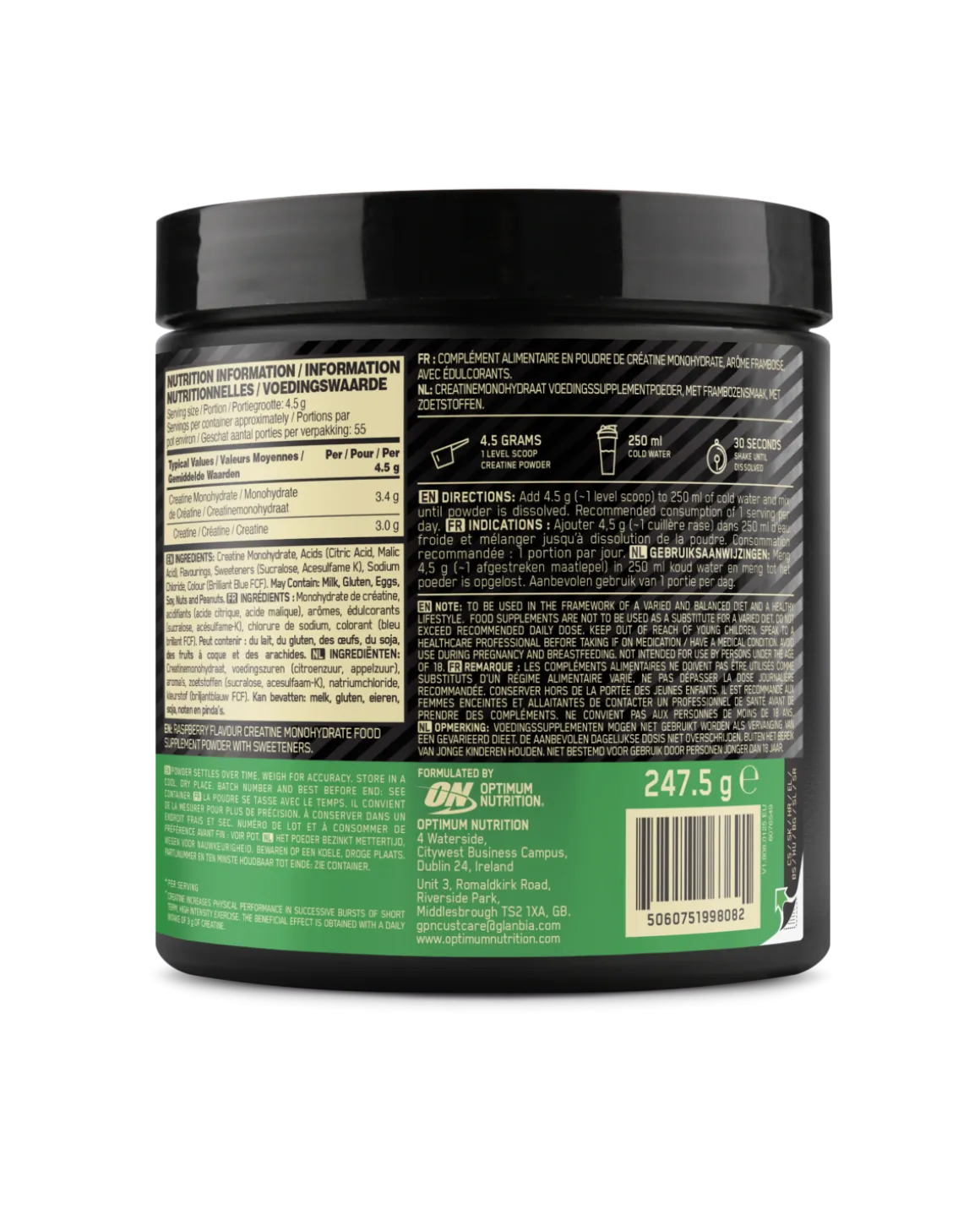 ON Creatine Powder 247g