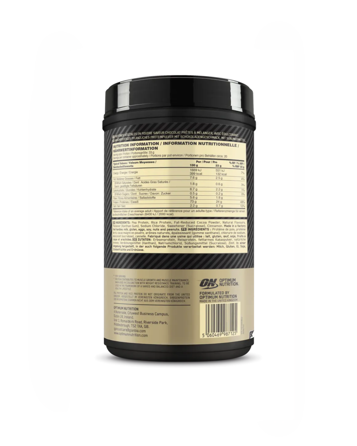 ON 100% Gold Standard Plant Protein 684g