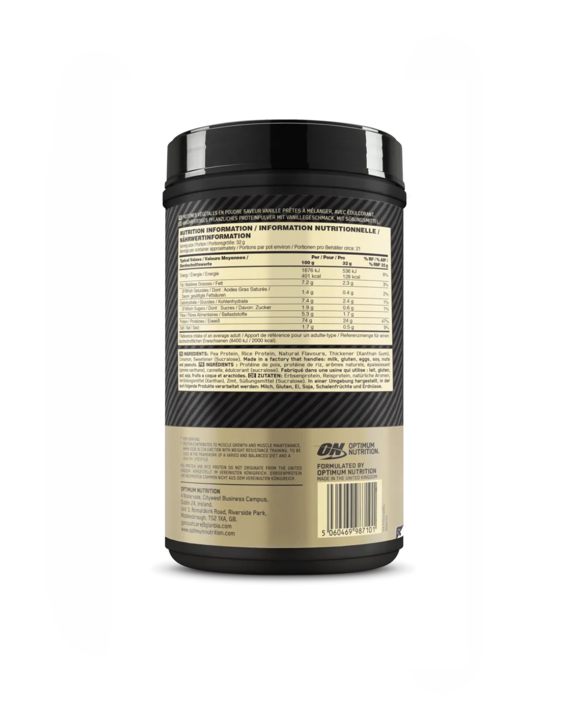 ON 100% Gold Standard Plant Protein 684g