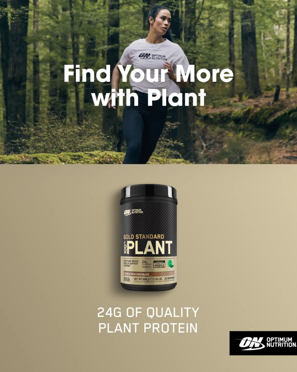 ON 100% Gold Standard Plant Protein 684g