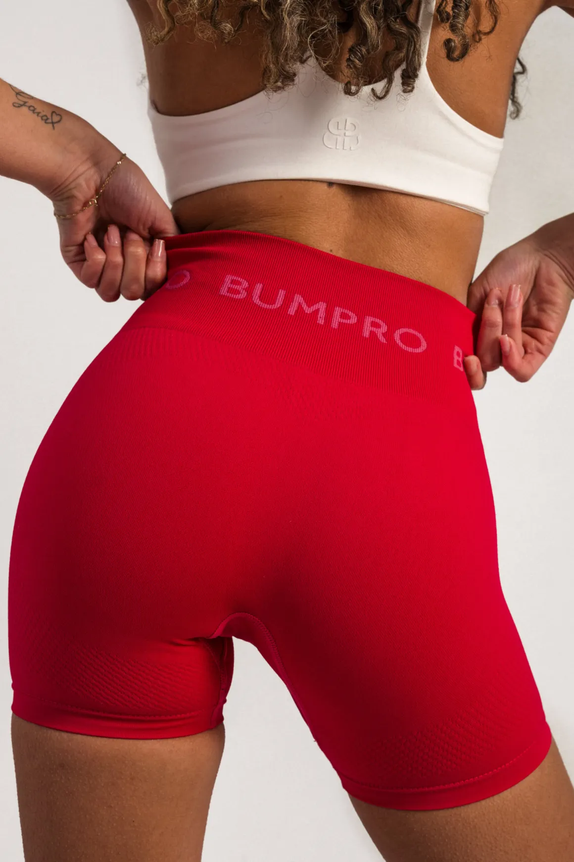 Oversized Crewneck + Beam Logo Shorts 5″ Pink/Red SET