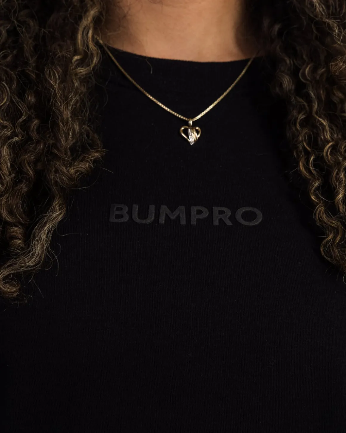 Oversized Crewneck Black/3D