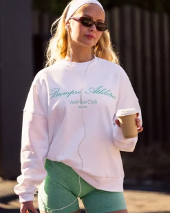 Oversized Crewneck Off White/Gumdrop