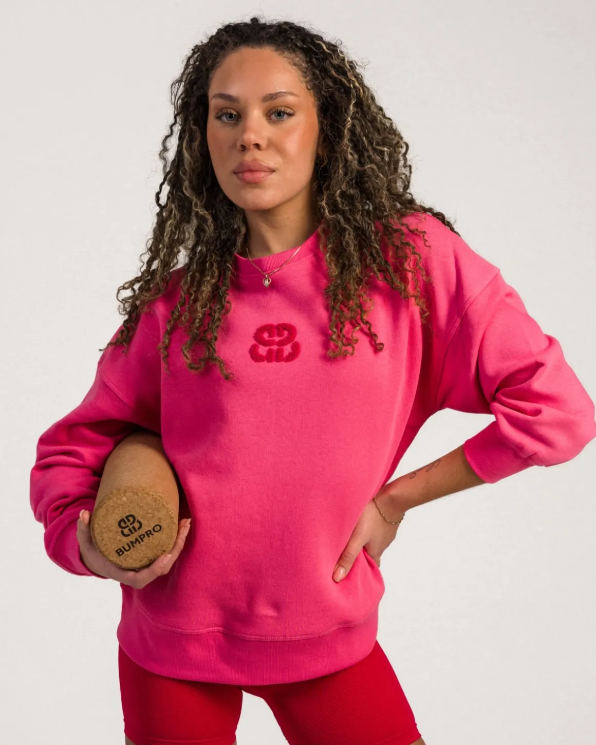 Oversized Crewneck Pink/Potion