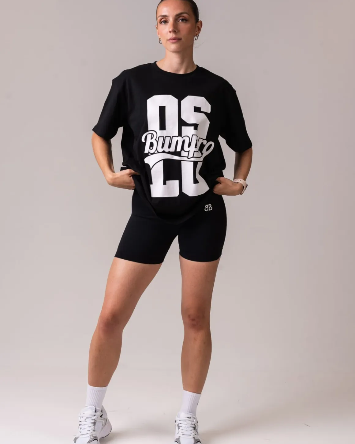 Oversized T-shirt Black/Oslo