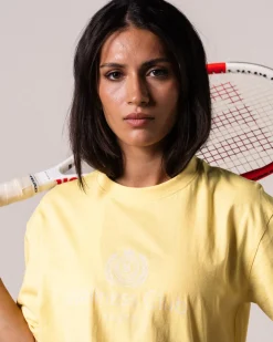 Oversized T-shirt Yellow Lemon