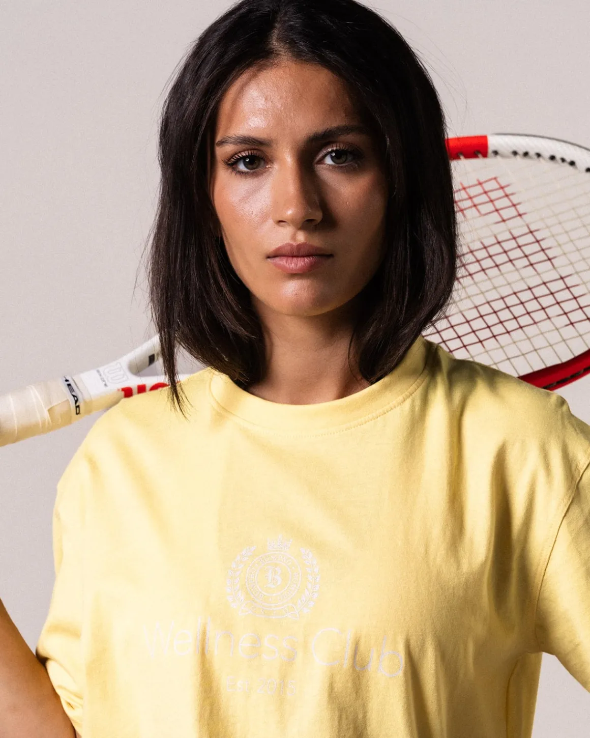 Oversized T-shirt Yellow Lemon