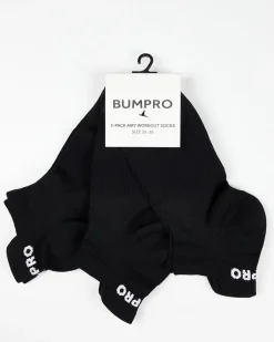 3-pack Airy Workout Socks Black