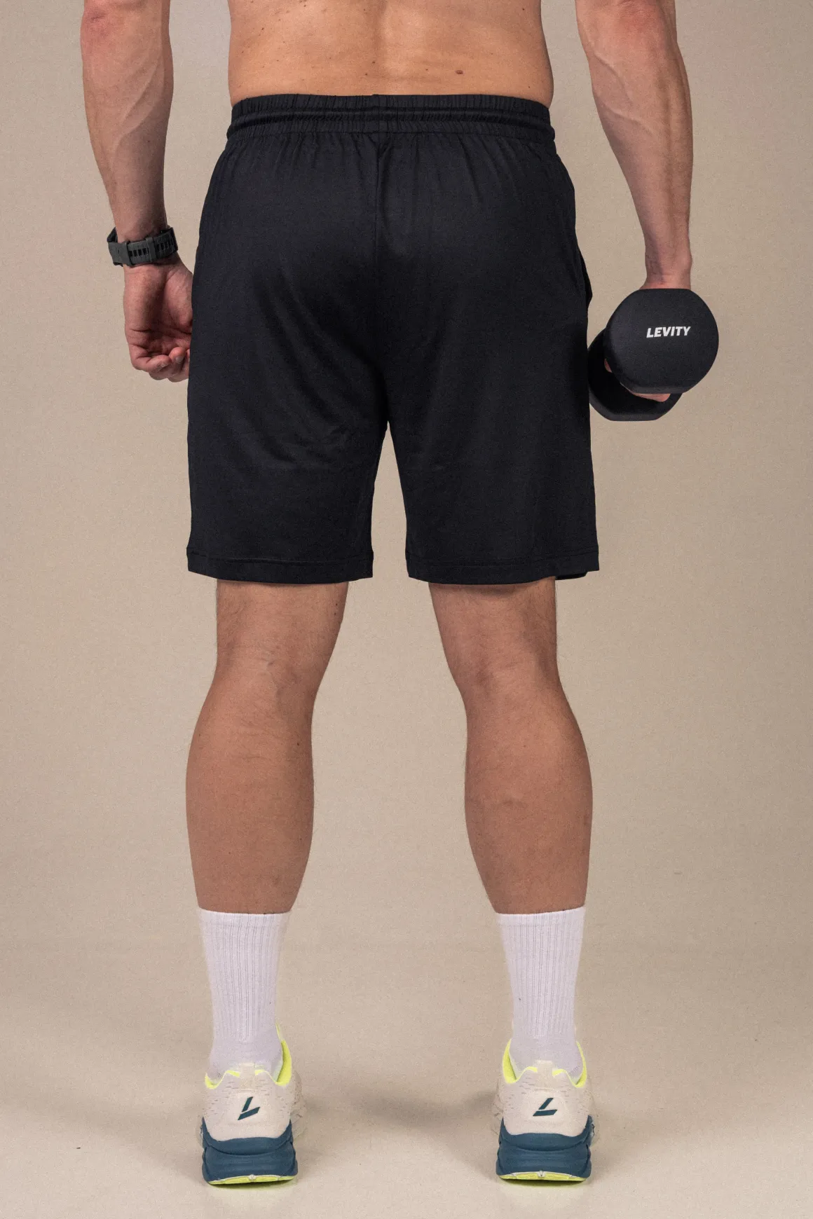 2-pack Core Dry Ctrl Shorts M Black/Grey Granite