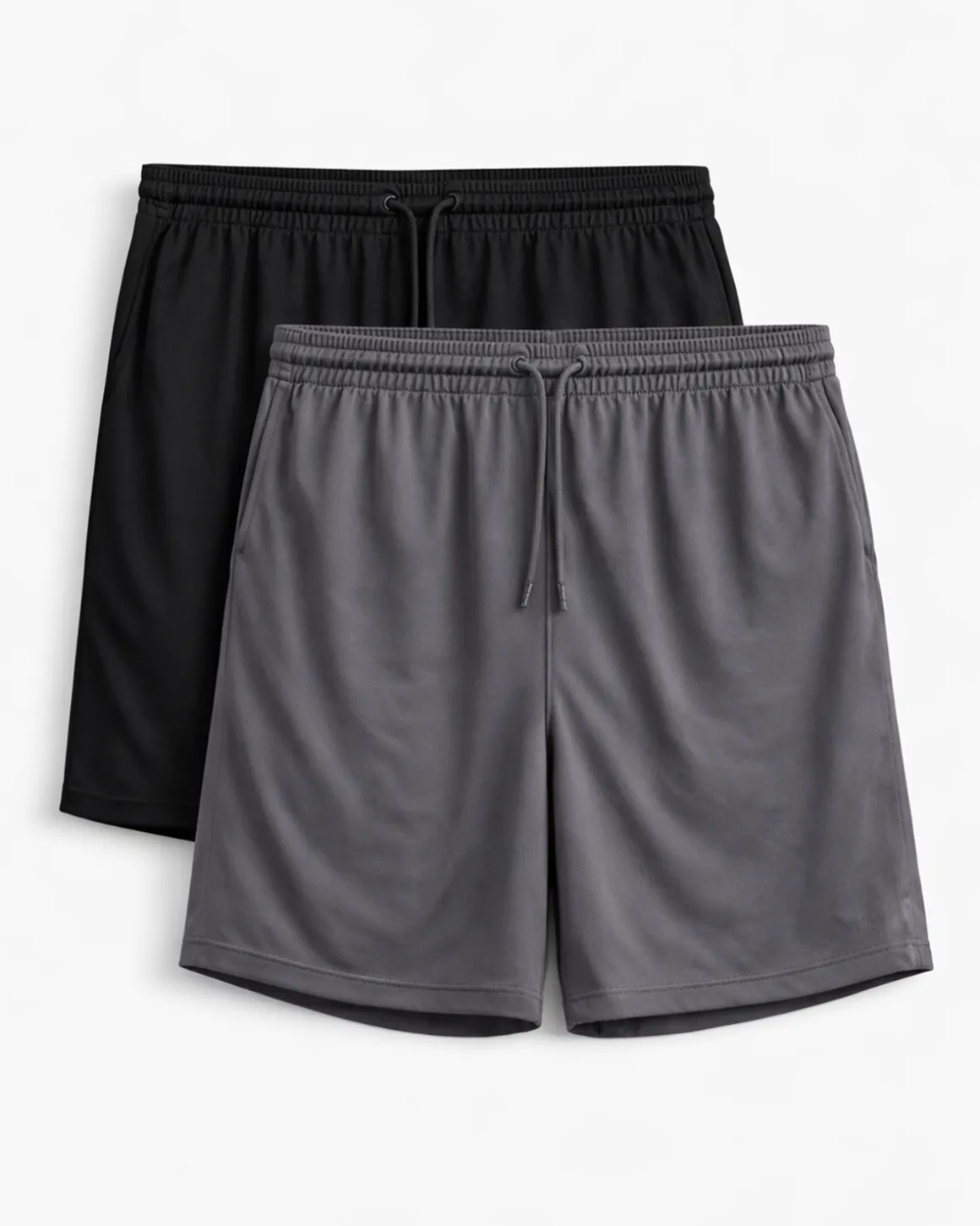 2-pack Core Dry Ctrl Shorts M Black/Grey Granite