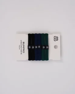 6-pack Dailiy Hair Tie Multi Blue – One Size