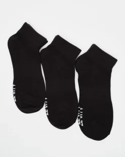 3-pack Low Sport Sock Black