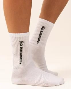 3-pack No Excuses Crew Sock White
