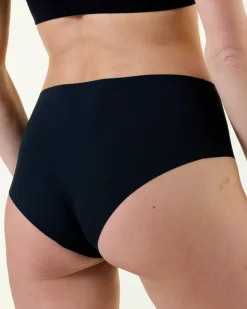 3-pack No Show Hipster Black/White/Sand