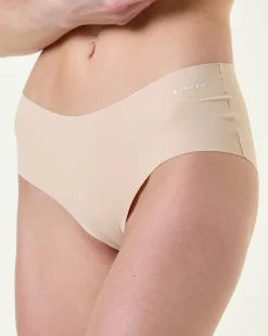 3-pack No Show Hipster Black/White/Sand