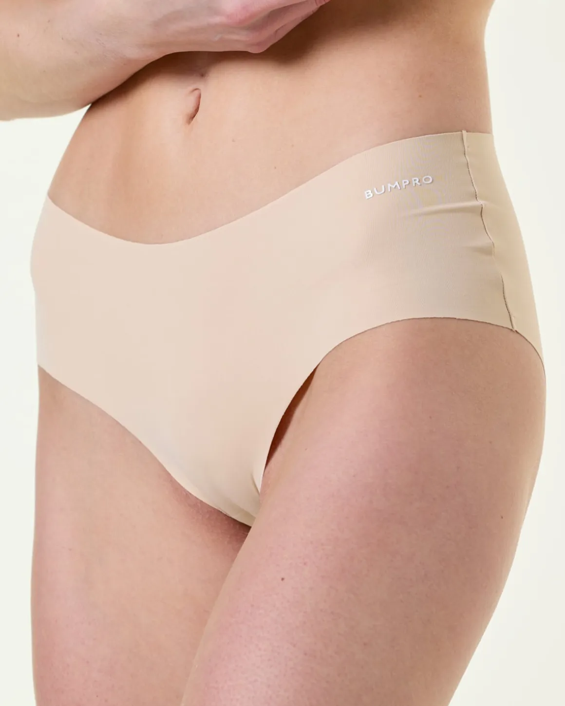 3-pack No Show Hipster Black/White/Sand