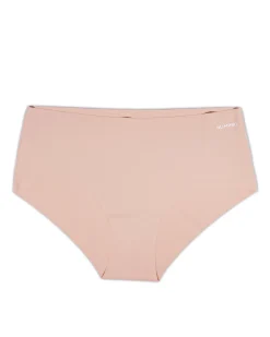 3-pack No Show Hipster Sand