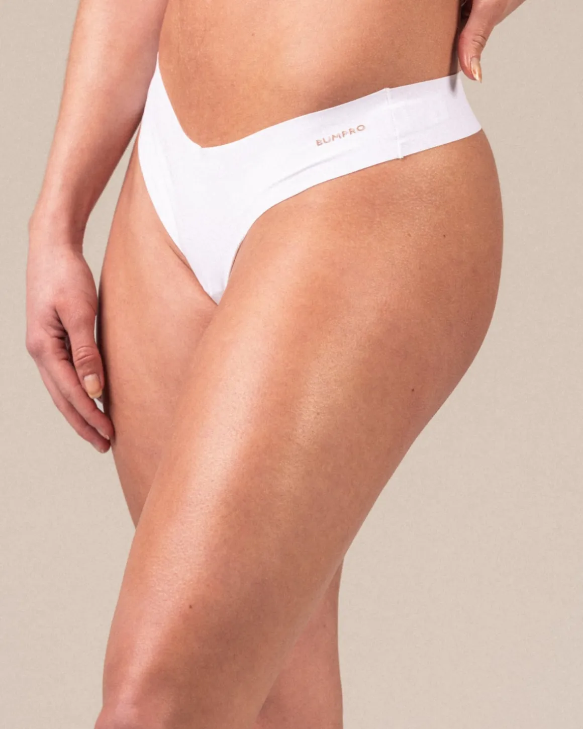3-pack No Show Thong Black/White/Sand