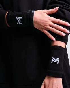 2-pack Sweat Bands U Black – One Size