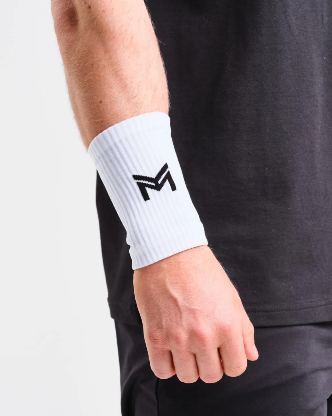 2-pack Sweat Bands U White – One Size