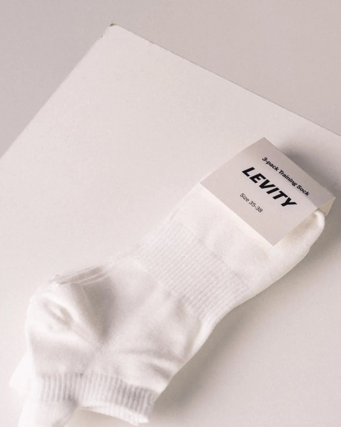 3-pack Training Sock All White