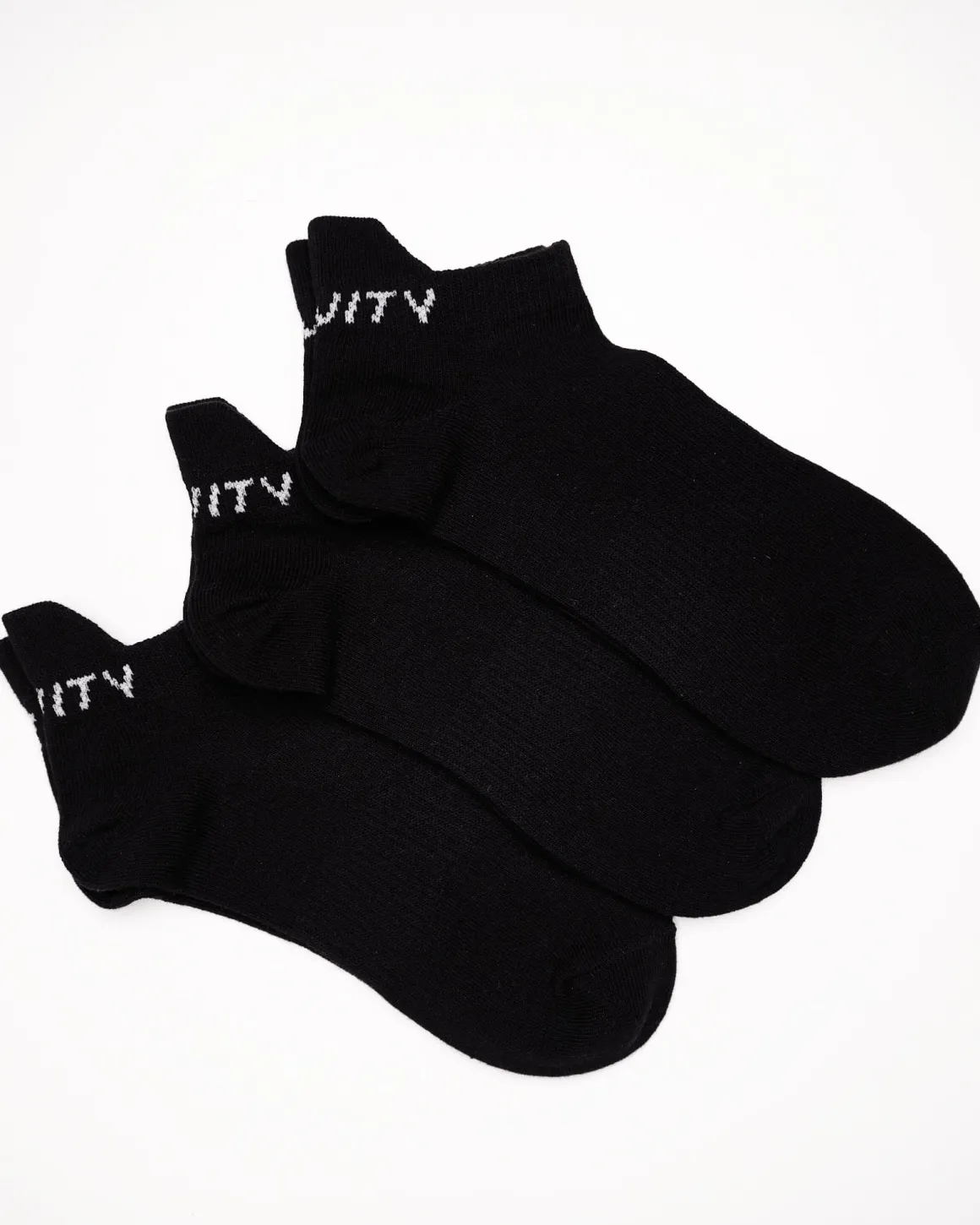 3-pack Training Sock Black