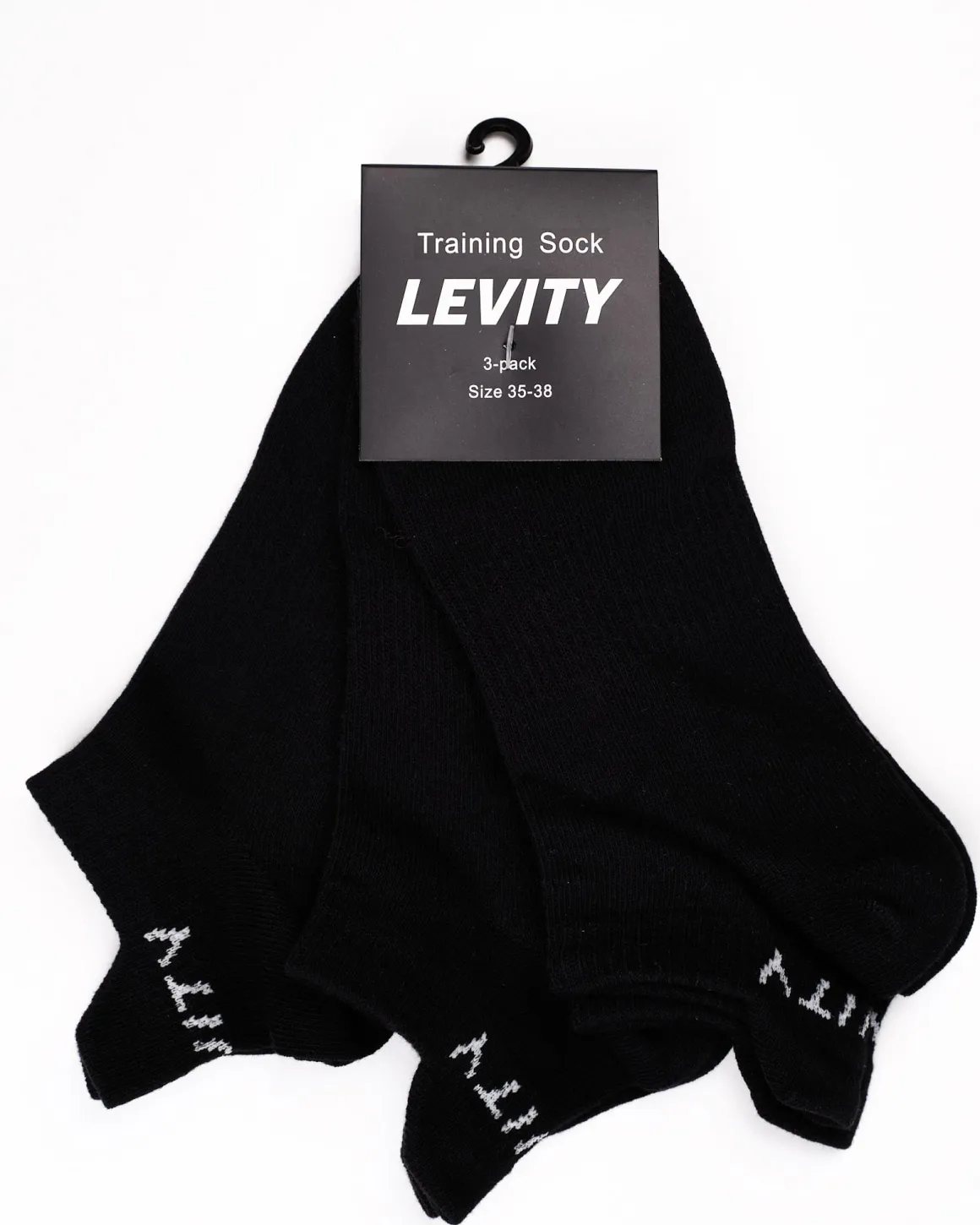 3-pack Training Sock Black