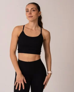 Perfect Rib Bra Black